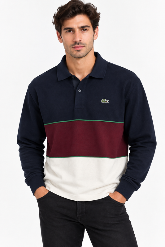LACOSTE POLO-SWEATSHIRT POLO 4314 black / L