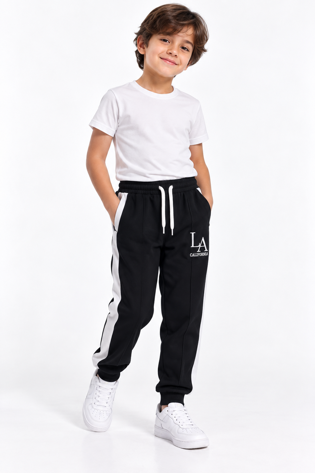 Tommy Life Pant Black & White Pants 11*12 / Black & White