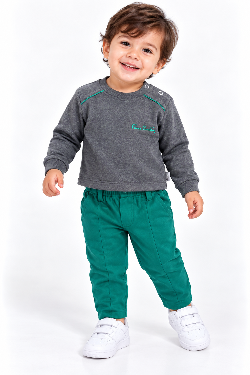 Pierre Cardin Set Green & Grey Set 1 / Green & Grey
