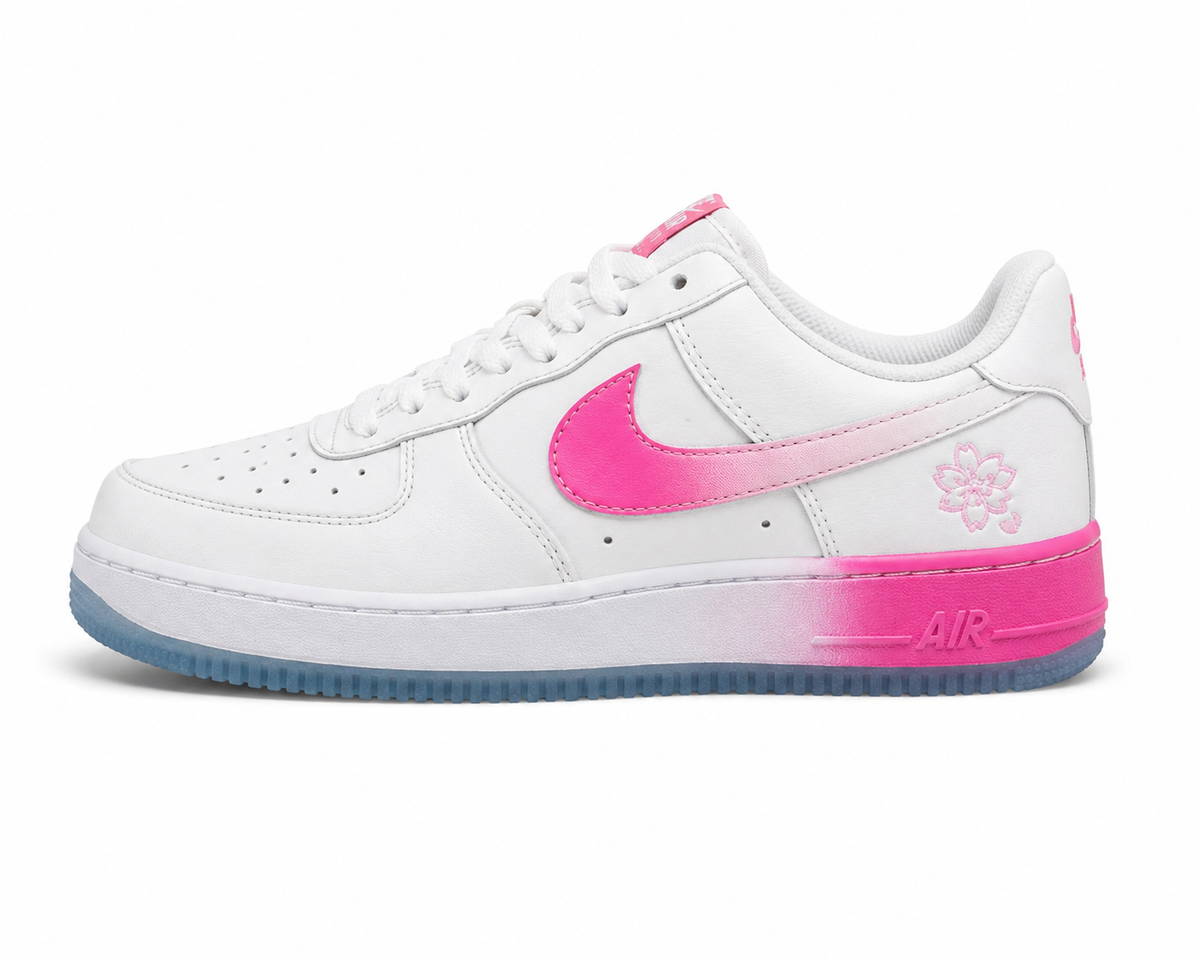 SHOES NIKE AIR FORCE white&pink / 40