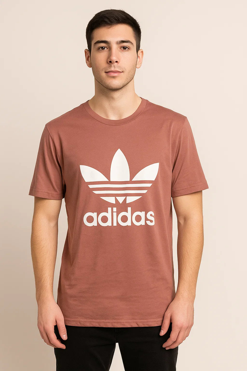 Men Adidas Trefoil T-shirt