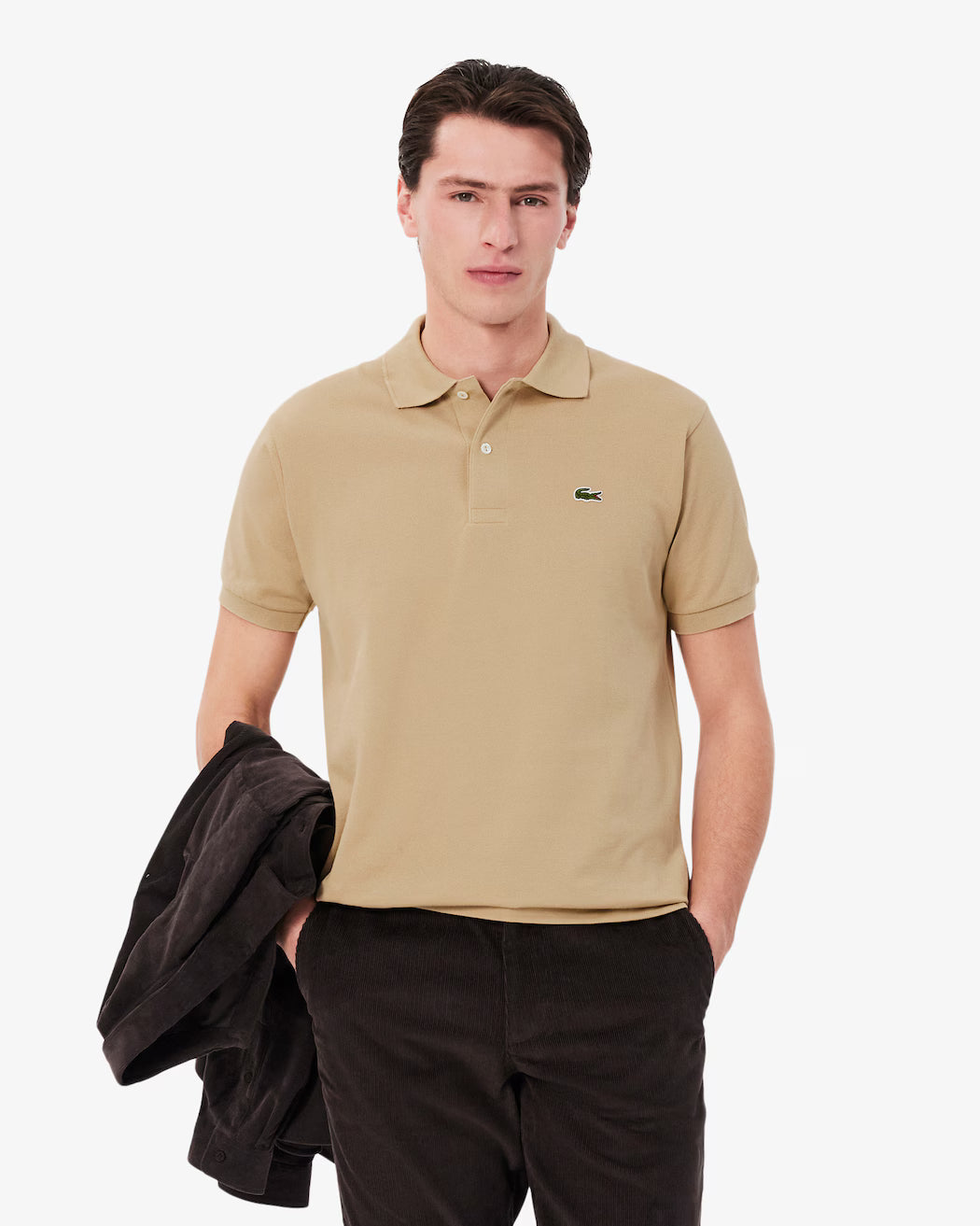 Classic Fit L.12.12 Original Polo Shirt Lacoste Beige / M