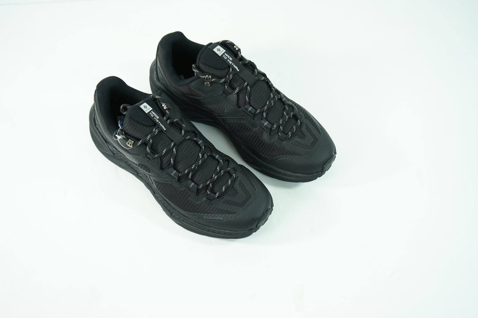 Colombia Men Shoes Black Waterproof Black / 41