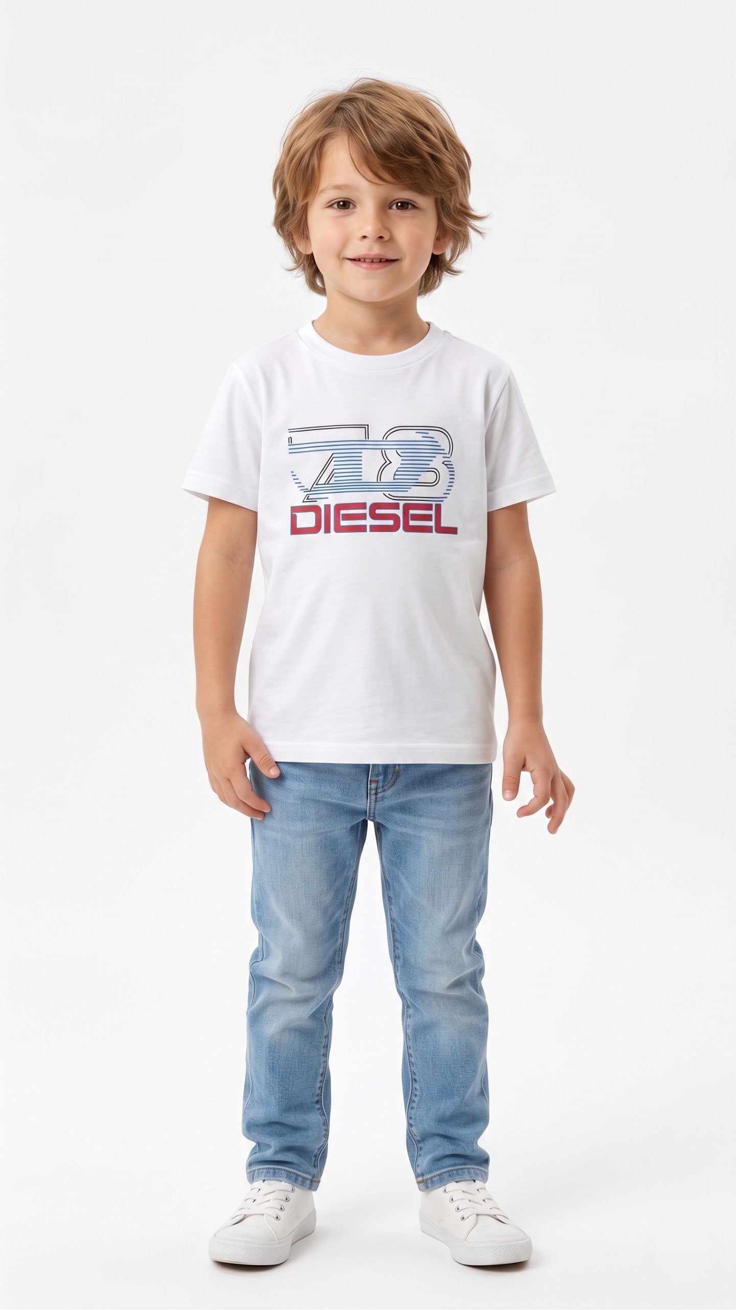DIESEL T-SHIRT white / 10