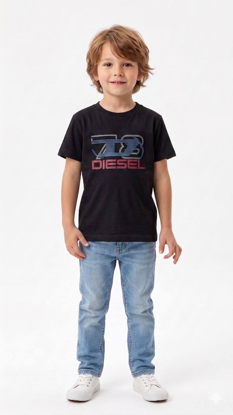 DIESEL T-SHIRT black / 6