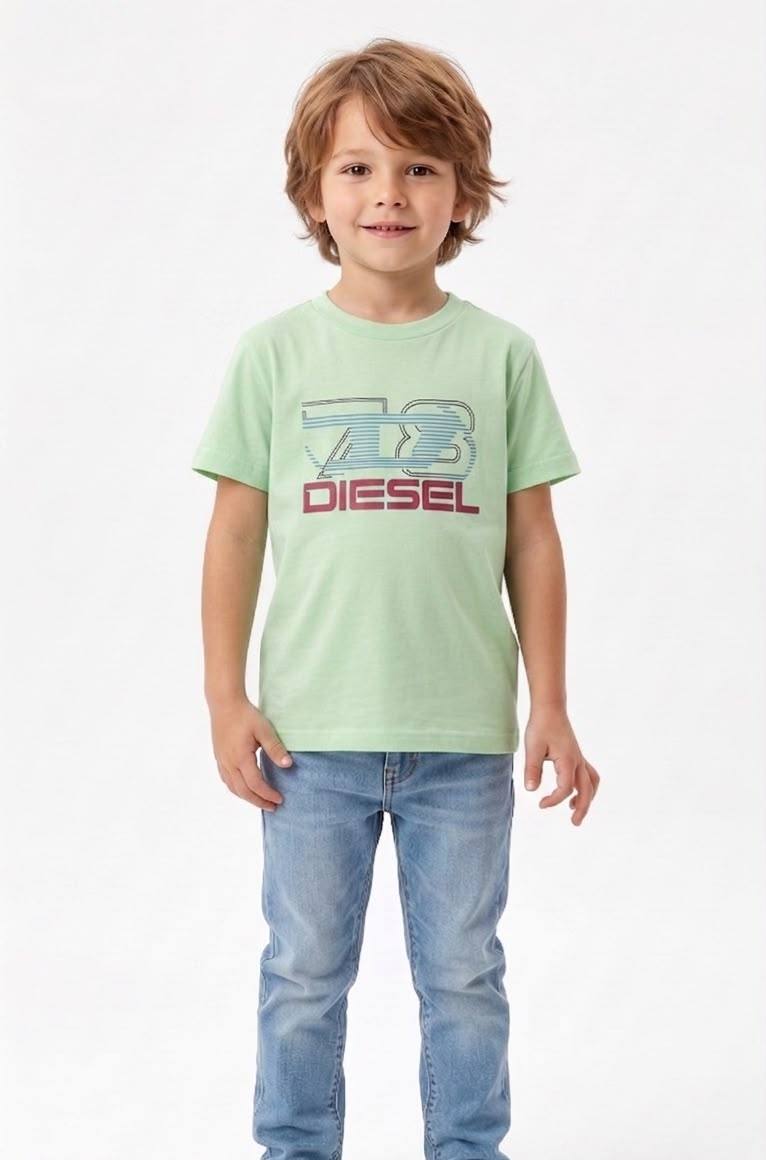 DIESEL T-SHIRT light green / 8