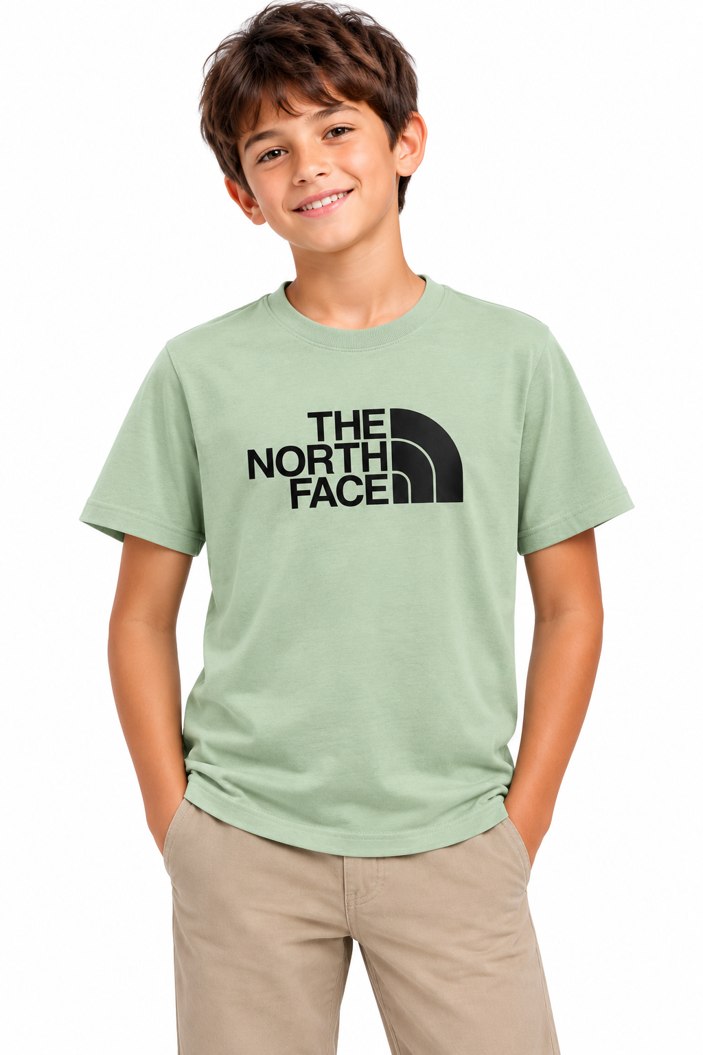 THE NORTH FACE T-SIRT T-SHIRT LIGHT light green / 14