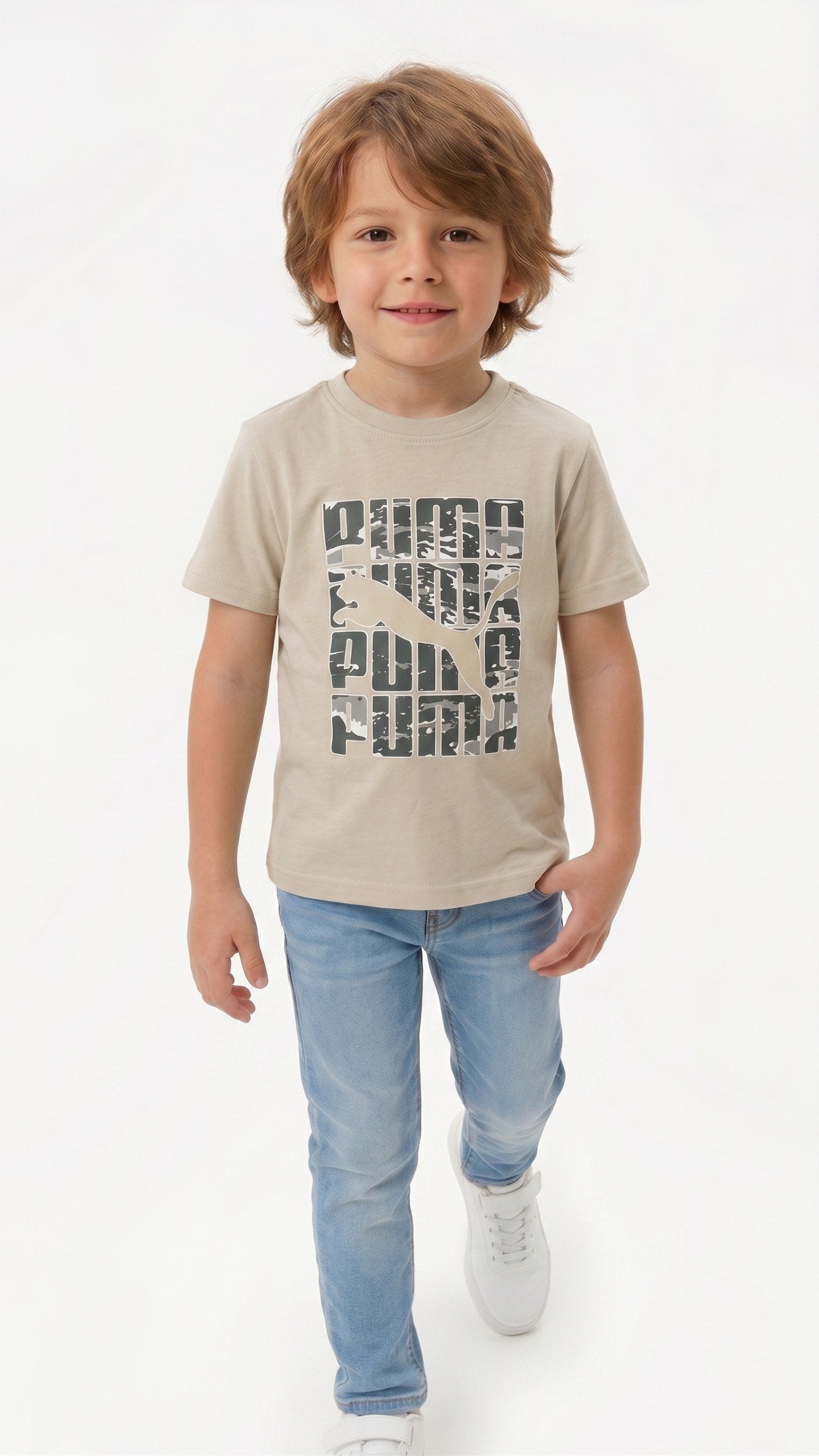 PUMA T-SHIRT beige / 6
