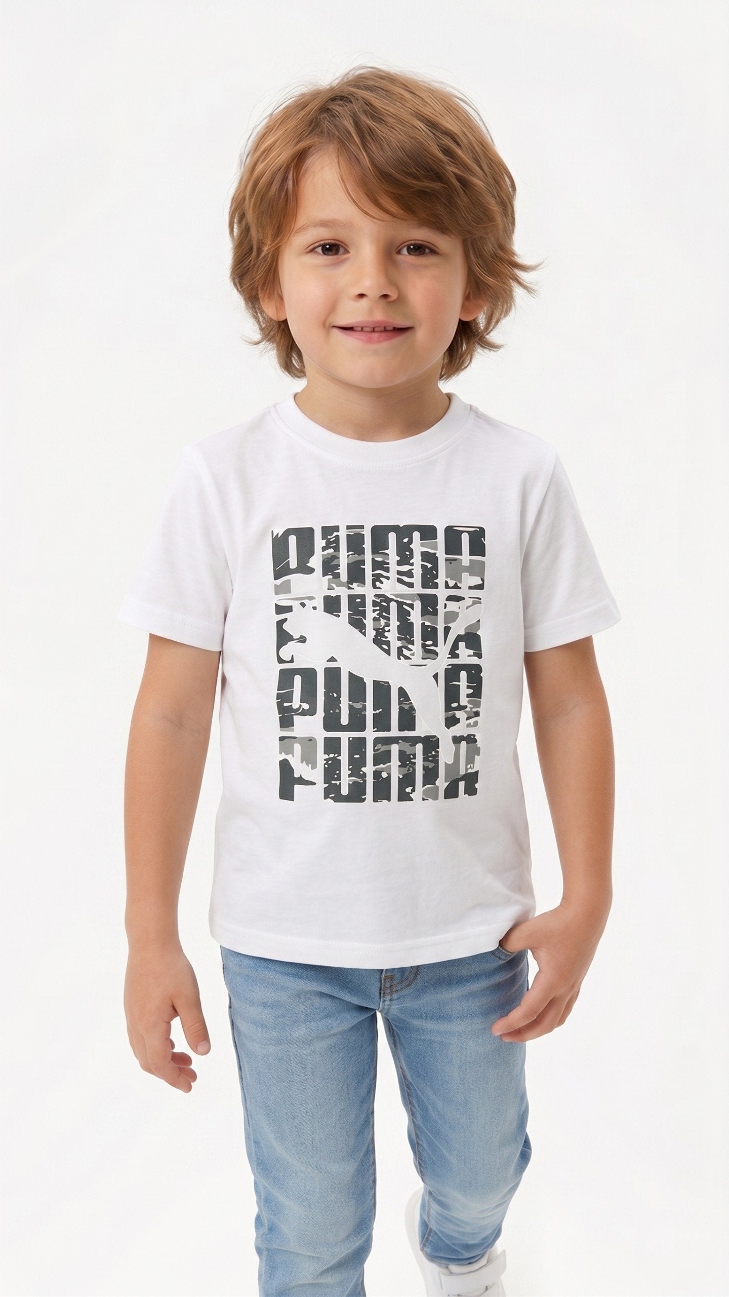 PUMA T-SHIRT white / 6