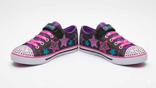 Skechers Star Pink&Black Pink&Black / 33.5