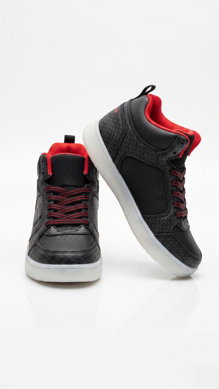 skechers blk&red 90613l black&red / 28.5