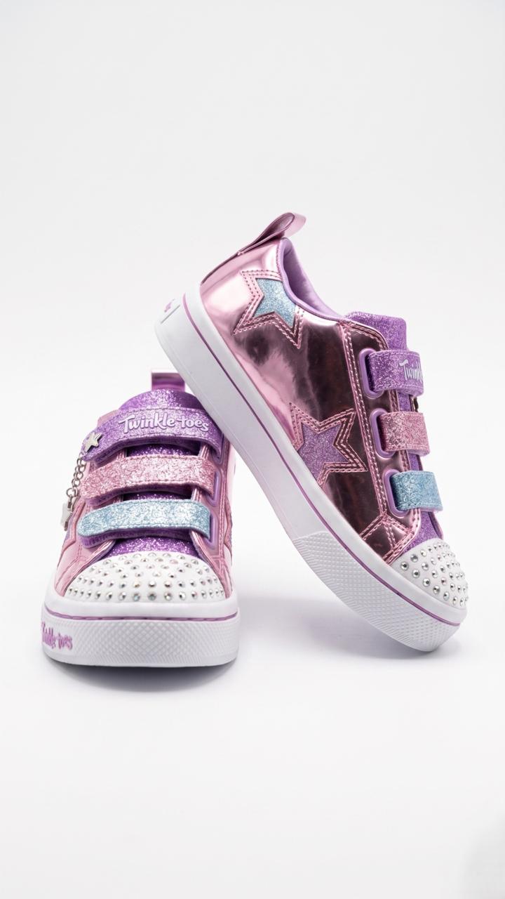 skechers pnk&multi 10981l wmn pink&multi / 27.5