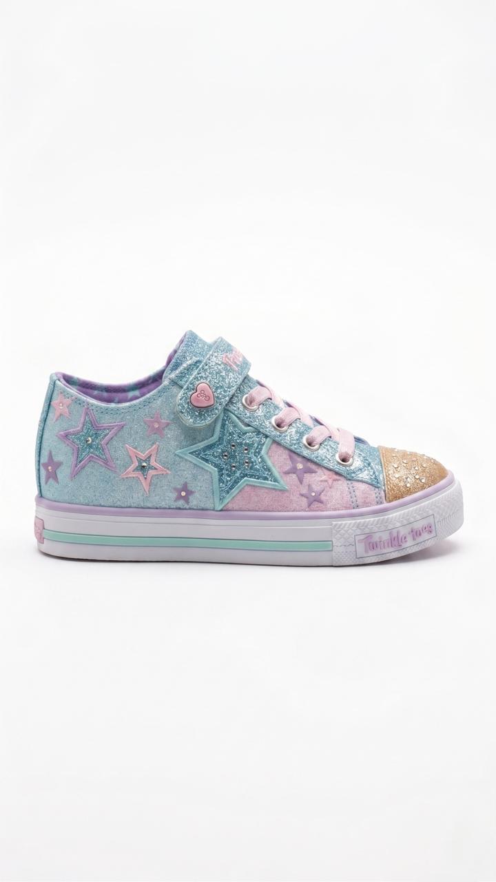 skechers l.blue&pnk 10539l wmn light blue&pink / 32