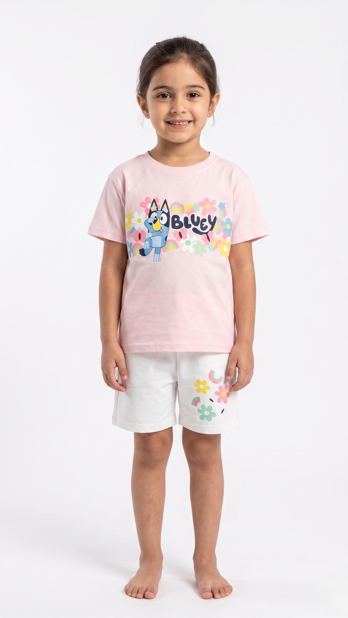 Coco Set Pink&White Girl Pink&White / 3*4