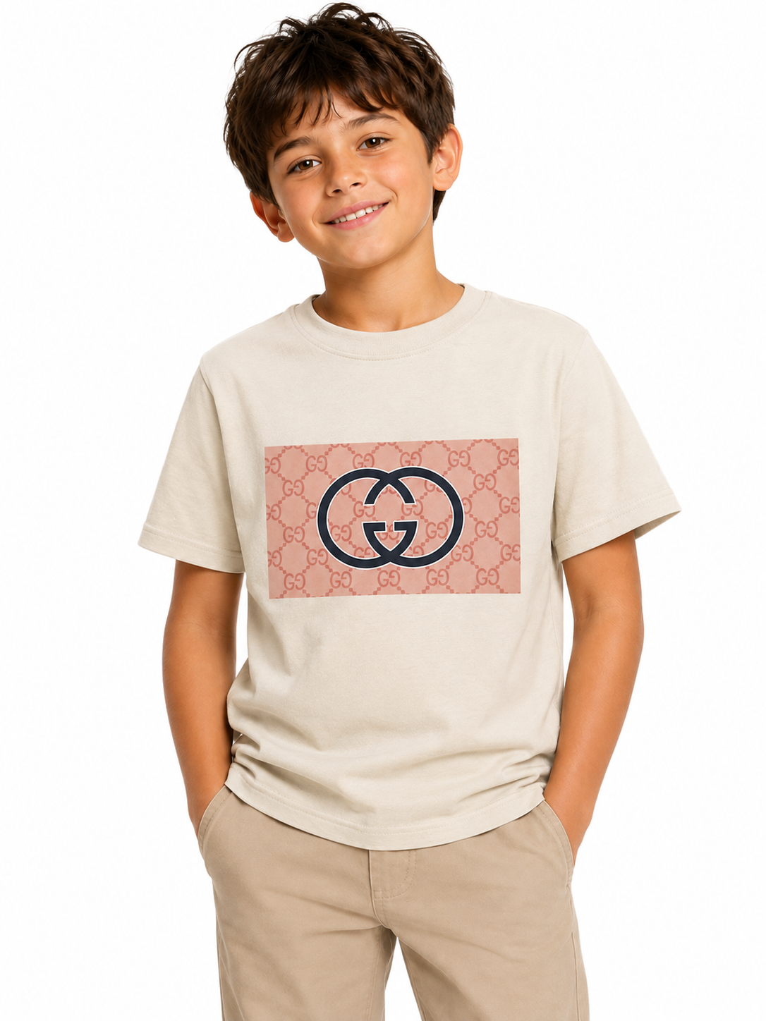GUCCI T-SHIRT beige / 8