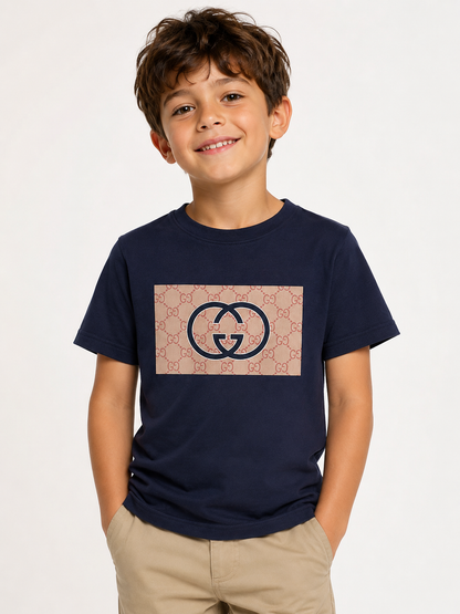 GUCCI T-SHIRT navy / 10