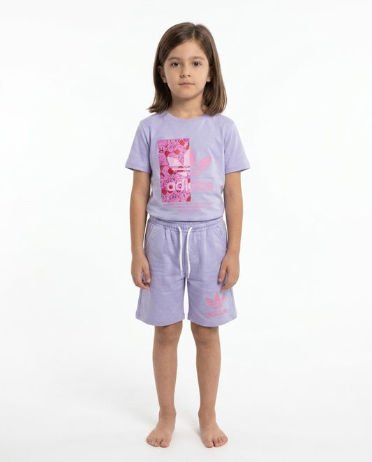 ADIDAS SET GIRL L.PRPL&PNK 9322 light purple&pink / 4*5