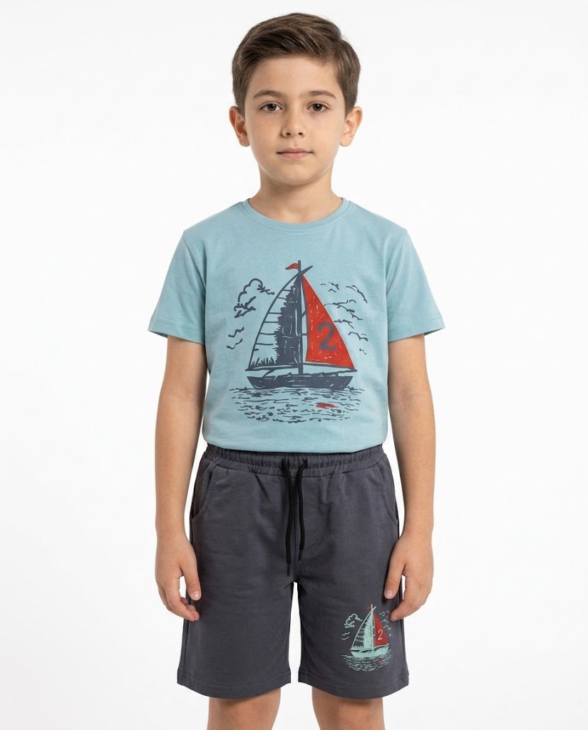 WIKIBOOM SET BOY L.BLUE&GRY 9336 light blue&grey / 4*5