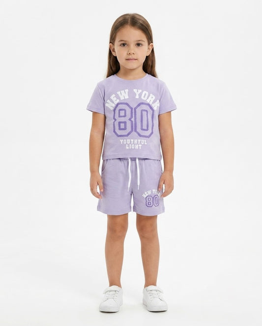 WIKIBOOM SET GIRL L.PURPLE NY80 light purple / 4*5