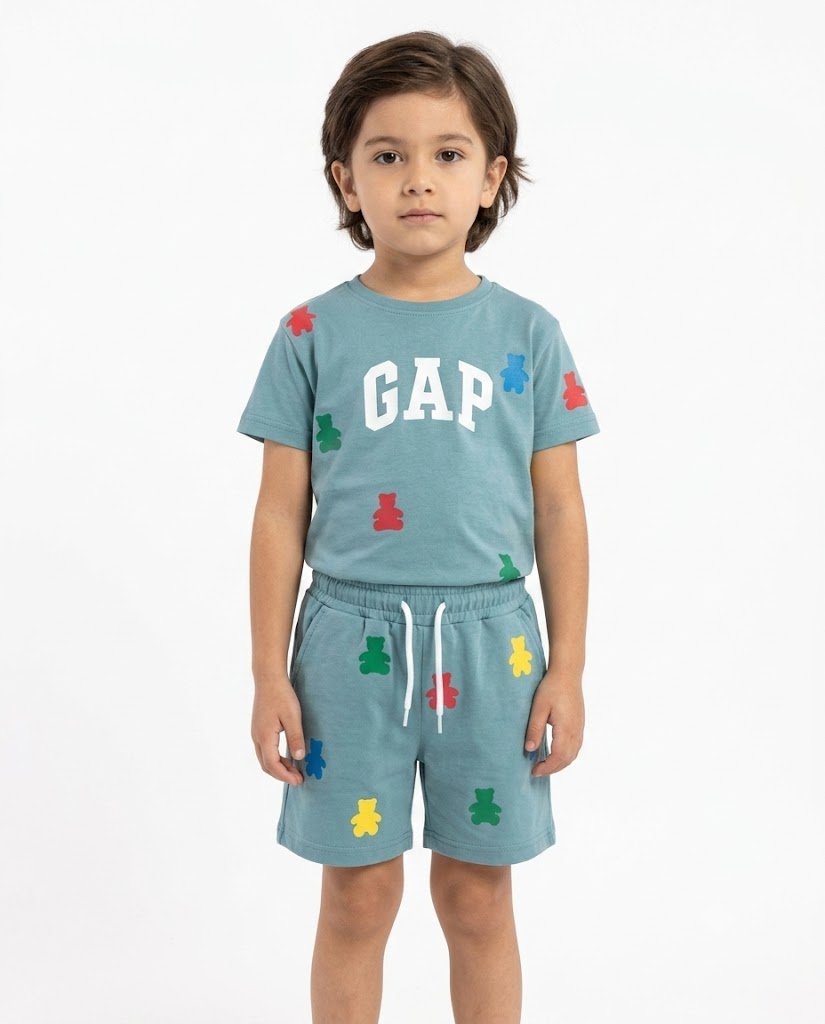 GAP SET BOY BEAR L.BLUE 9303 light blue / 3*4