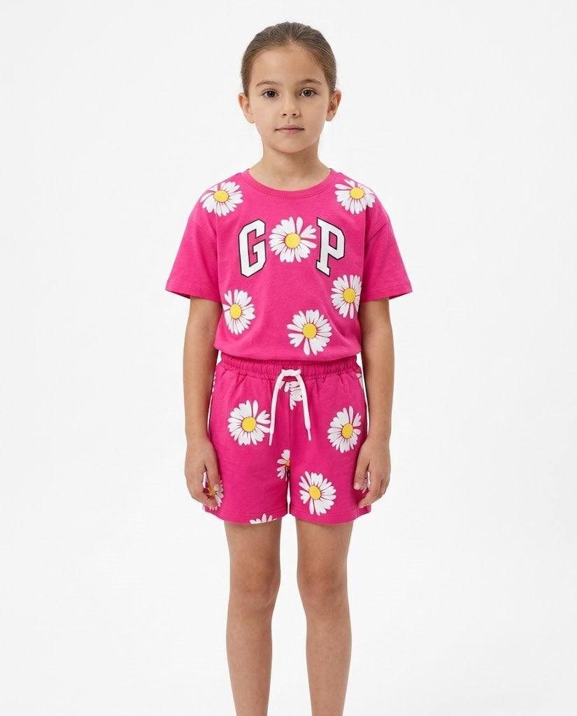 WIKIBOOM SET GIRL FLOWERS HOT PINK hot pink / 4*5
