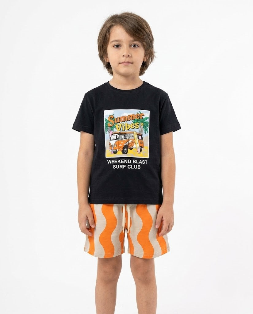 WIKIBOOM SET BOY BLK&BGE&ORNG 9348 black&beige&orange / 3*4