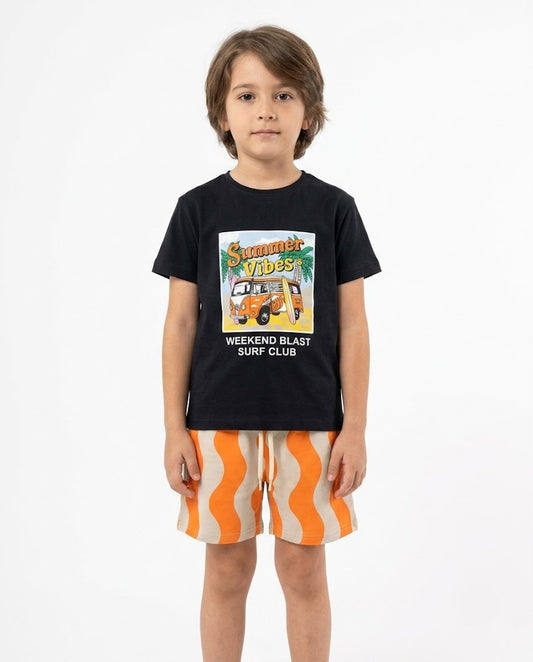 WIKIBOOM SET BOY BLK&BGE&ORNG 9348 black&beige&orange / 3*4