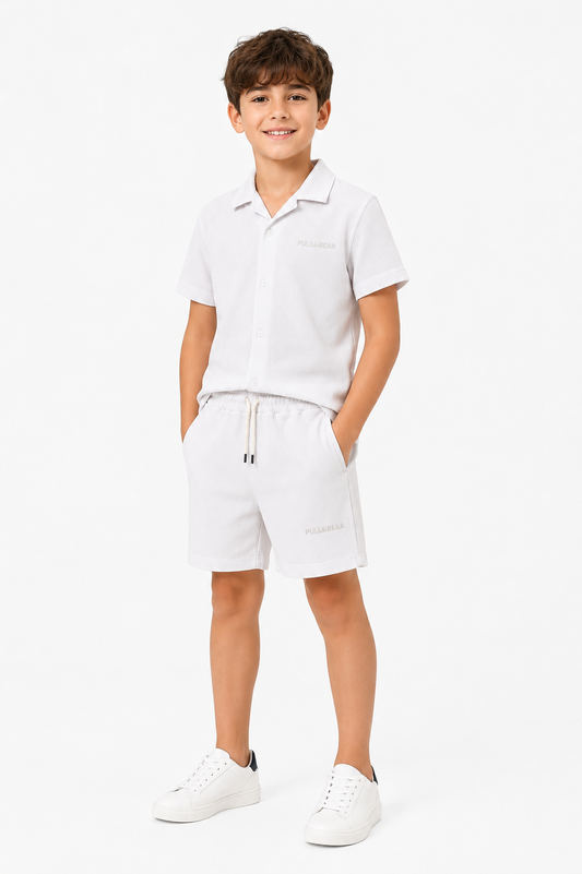 PULL&BEAR SET BOY WHITE white / 4