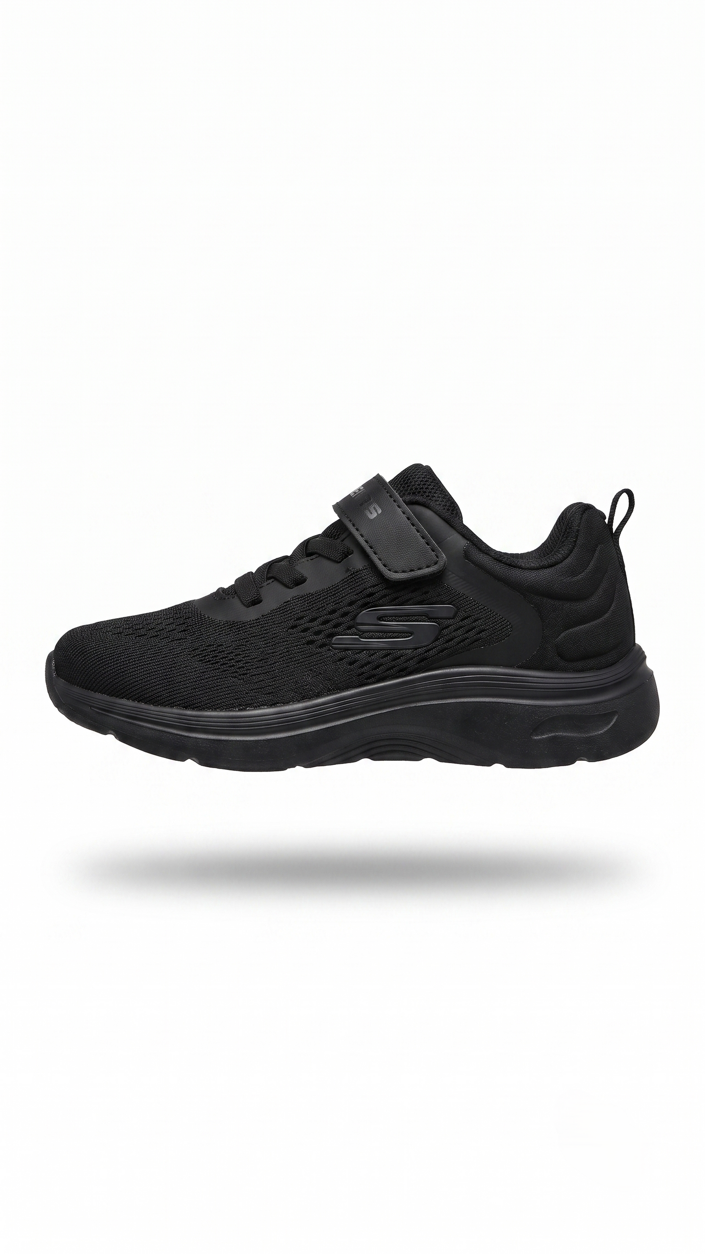 Skechers Gorun 596 213 – Full Black Running Shoes 32 / Full Black