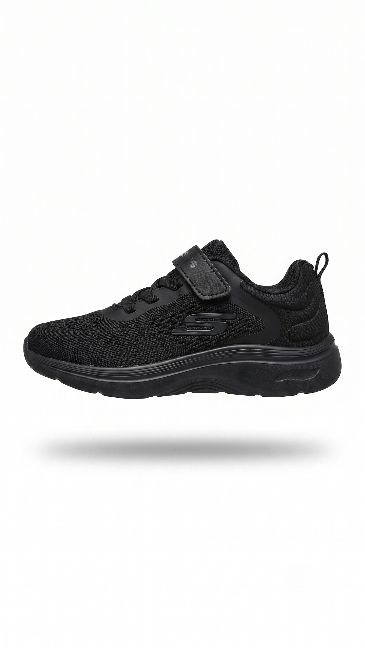Skechers Gorun 596 213 – Full Black Running Shoes 32 / Full Black