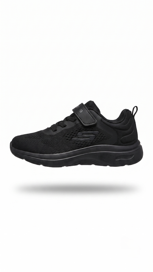 Skechers Gorun 596 213 – Full Black Running Shoes 32 / Full Black