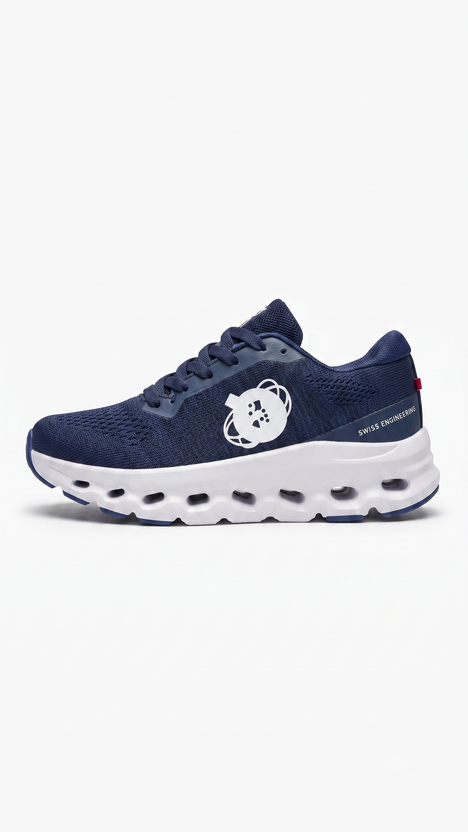 On Cloud Monster 925-2 214 – Navy & White Running Shoes 35 / Navy & White
