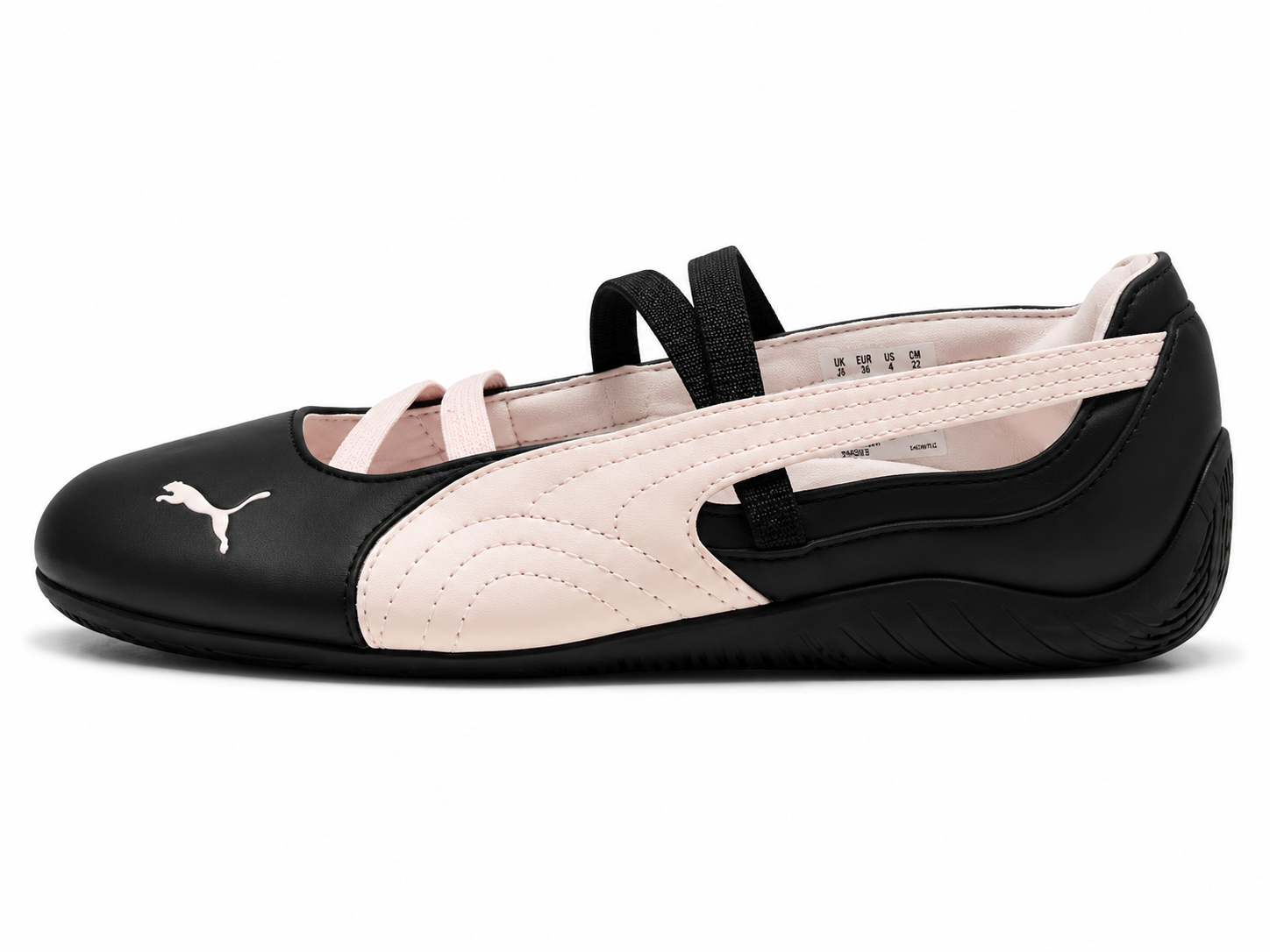 Puma Ballet 926-5 216 – Black & Pink Ballet Shoes 32 / Black & Pink
