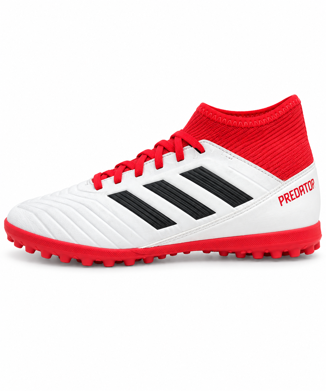 Adidas Football Predator 18.3 Tf White & Red Football 38 / White & Red