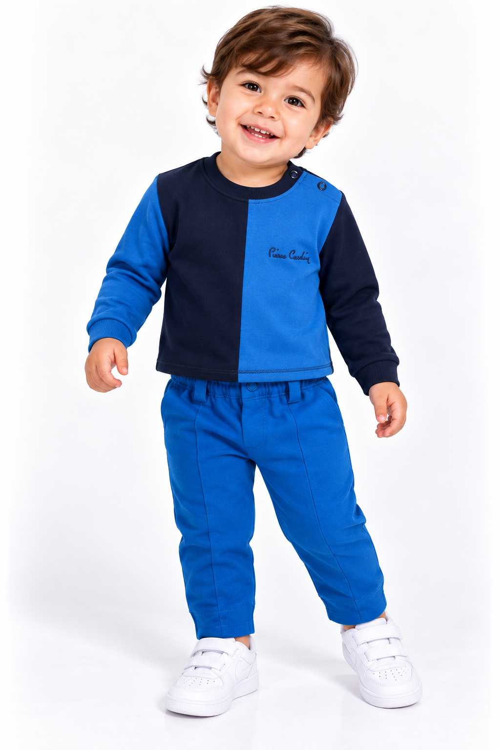 Pierre Cardin Set Boy Blue&Blk Blue & Black Set 1 / Blue & Black