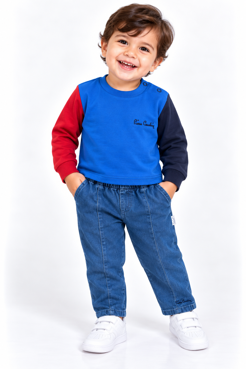 Pierre Cardin Set Boy Blue&Red&Grey Blue & Red & Grey Set 1 / Blue & Red & Grey