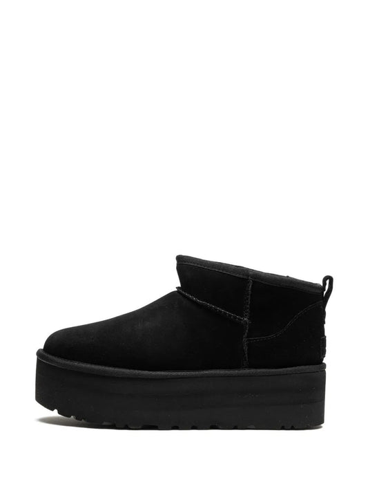 UGG Black Mini Zip Full Black / 39