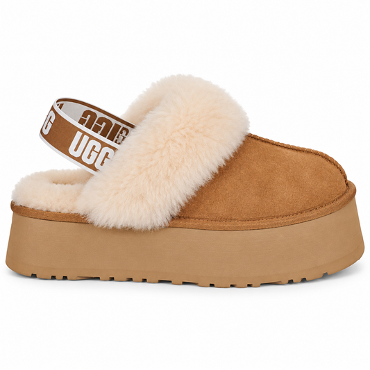Ugg Classic Tasman Beige & White Slipper 39 / Beige & White