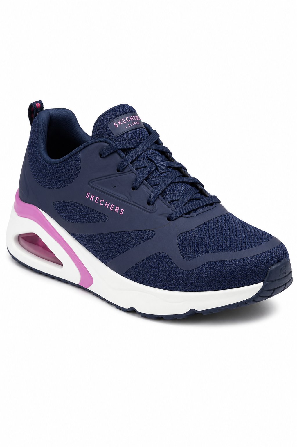 SKECHERS SNEAKER TRES-AIR UNO NVY&PNK navy&pink / 36.5