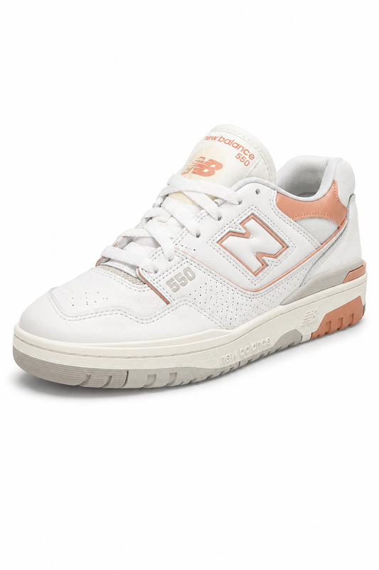 NEW BALANCE SNEAKER 550 OFFWHT&P.ORNG offwhite&peachy orange / 38