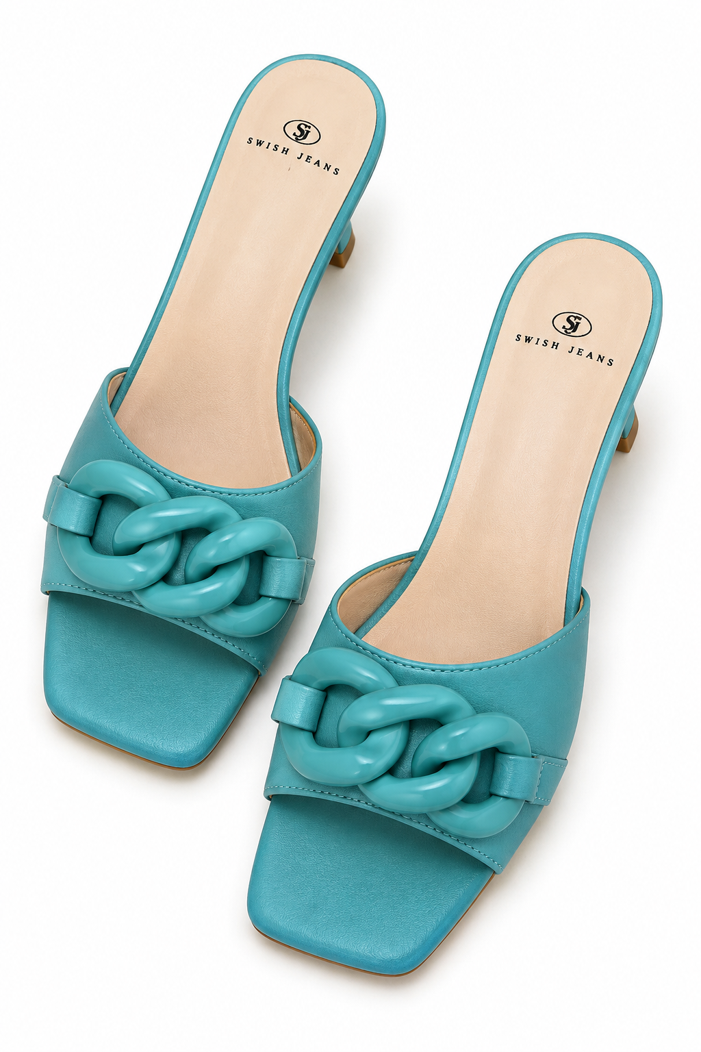 SWISH JEANS HEEL SANDALS SANDAL AQUA aqua / 39