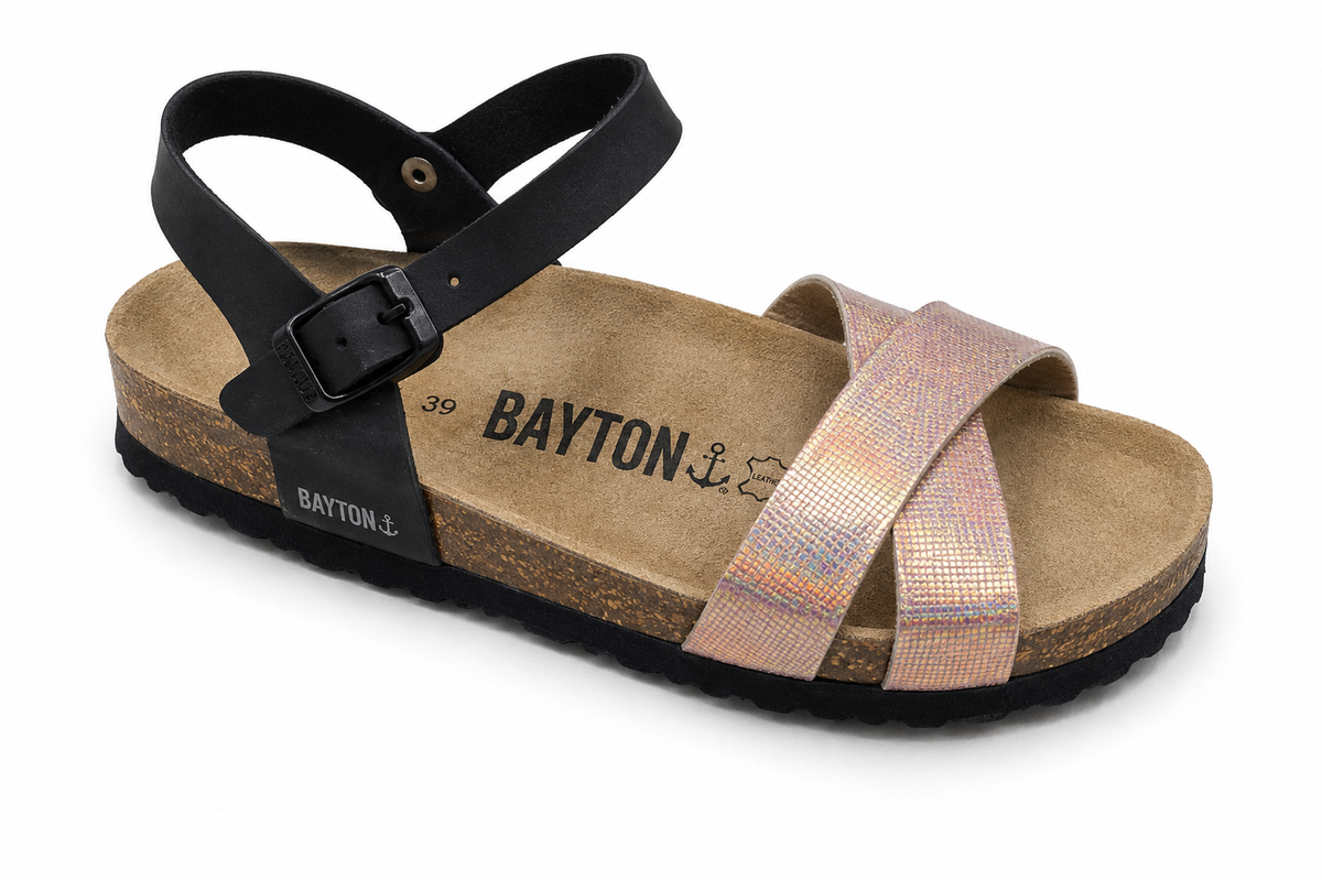 BAYTON SANDAL PINK&BLK pink&black / 39