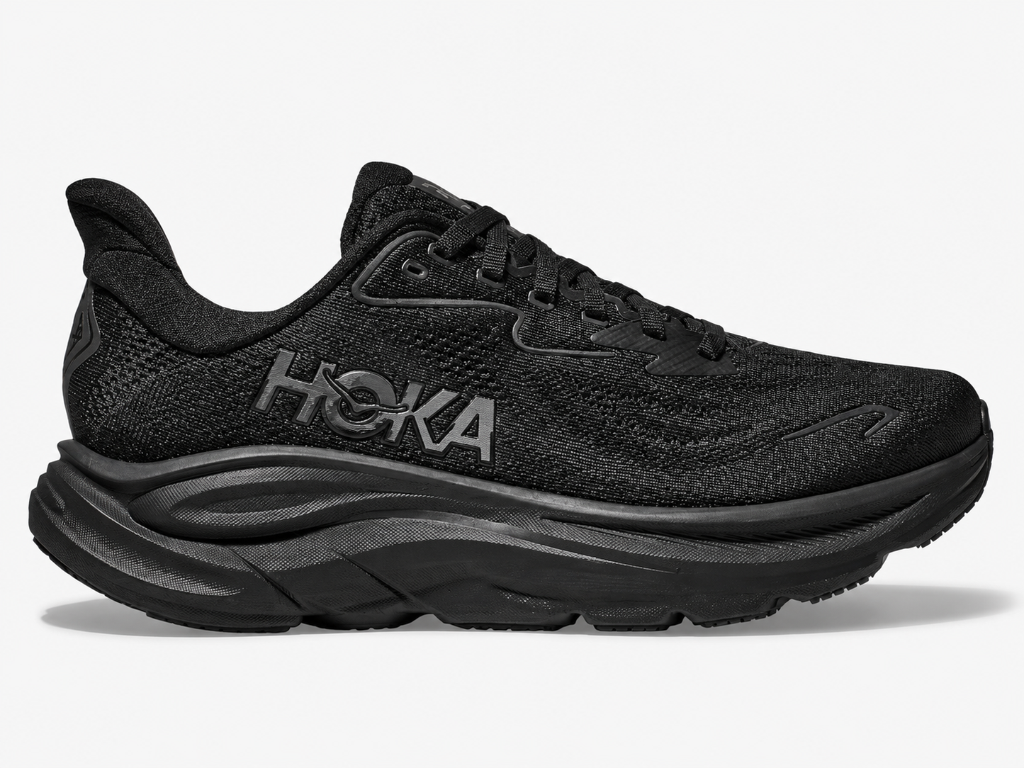 HOKA RUNNING CLIFTON 10 F.BLK full black / 39