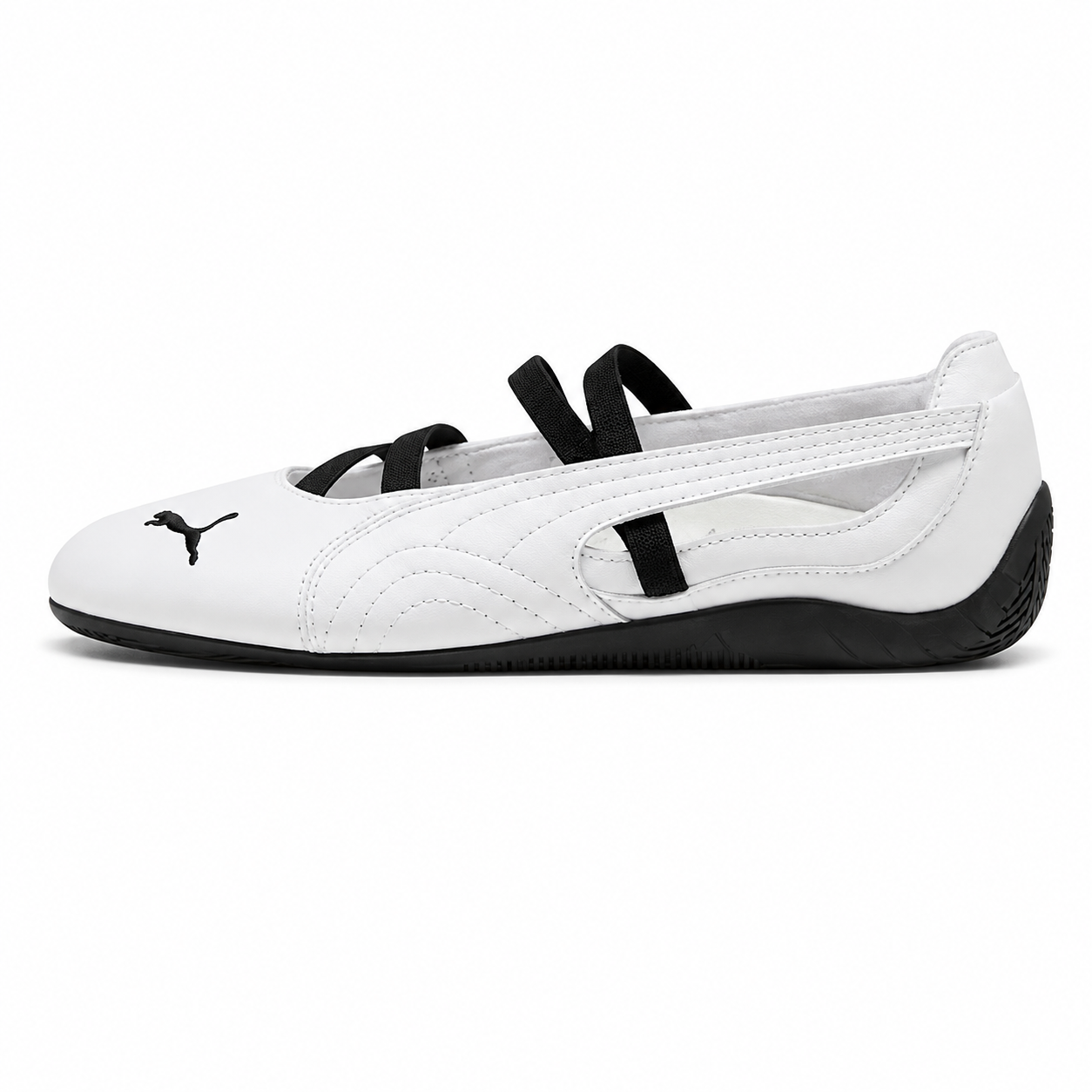PUMA BALLET SPEEDCAT BALLET WHT&BLK white&black / 40