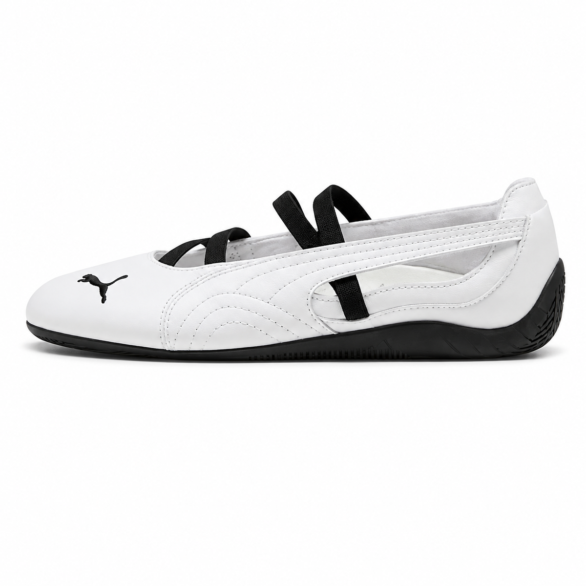 PUMA BALLET SPEEDCAT BALLET WHT&BLK white&black / 40