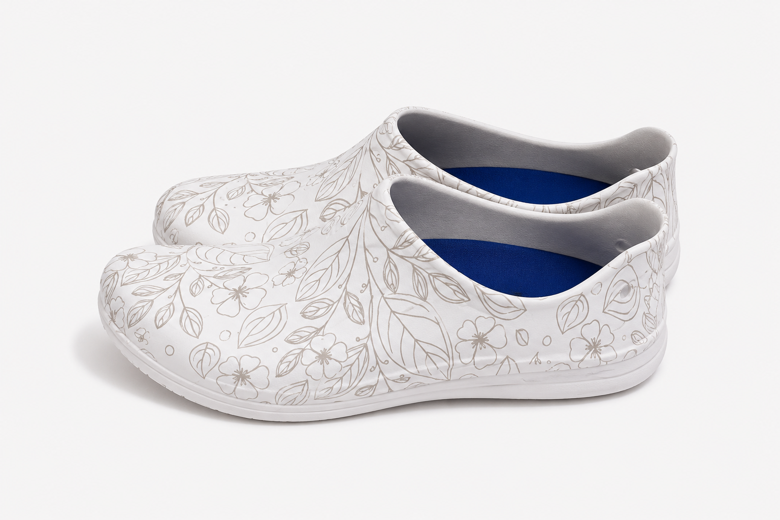 SHOES FOR CREWS CLOG RADIUM 2 02 WHT&BGE white&beige / 7