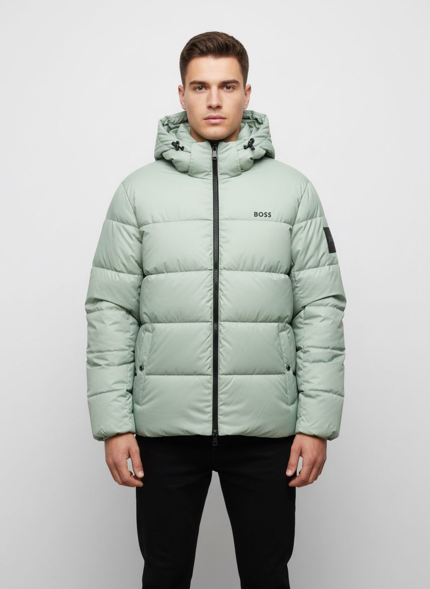 Boss Jacket Green 001 Green / S
