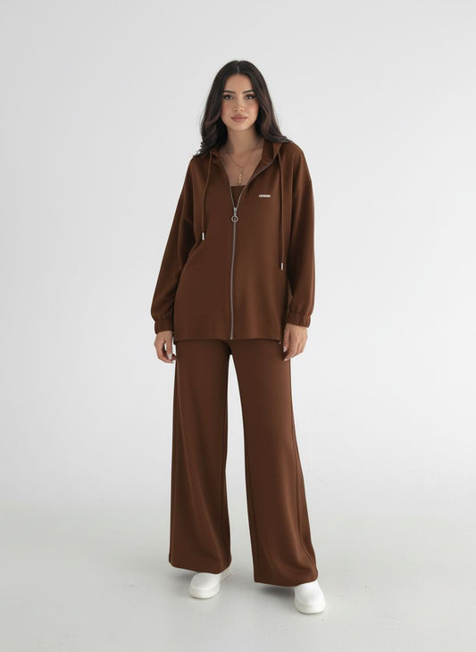 Oysho Set Bn Brown / S