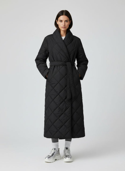 Happiness Coat Black Black / S