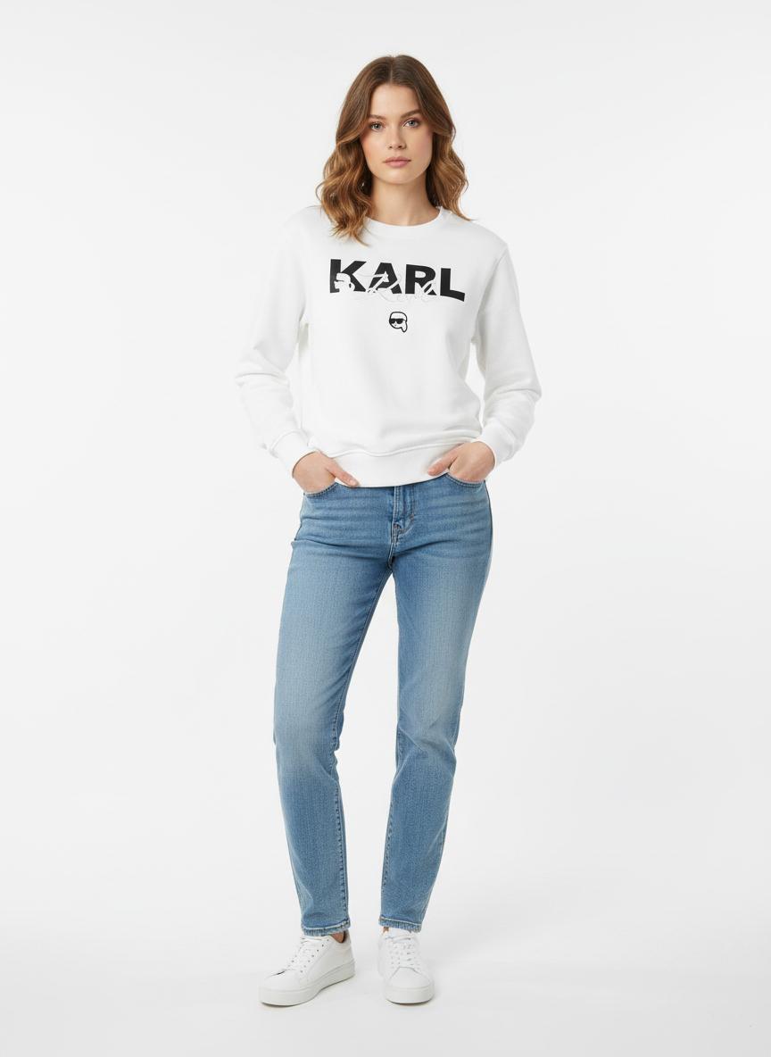 Karl Lagerfeld Sweatshirt White S-3144 White / S